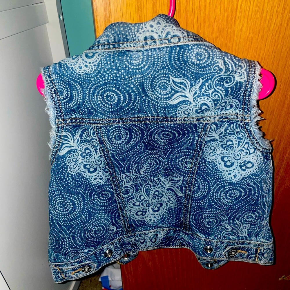 Kid Girls Denim vest